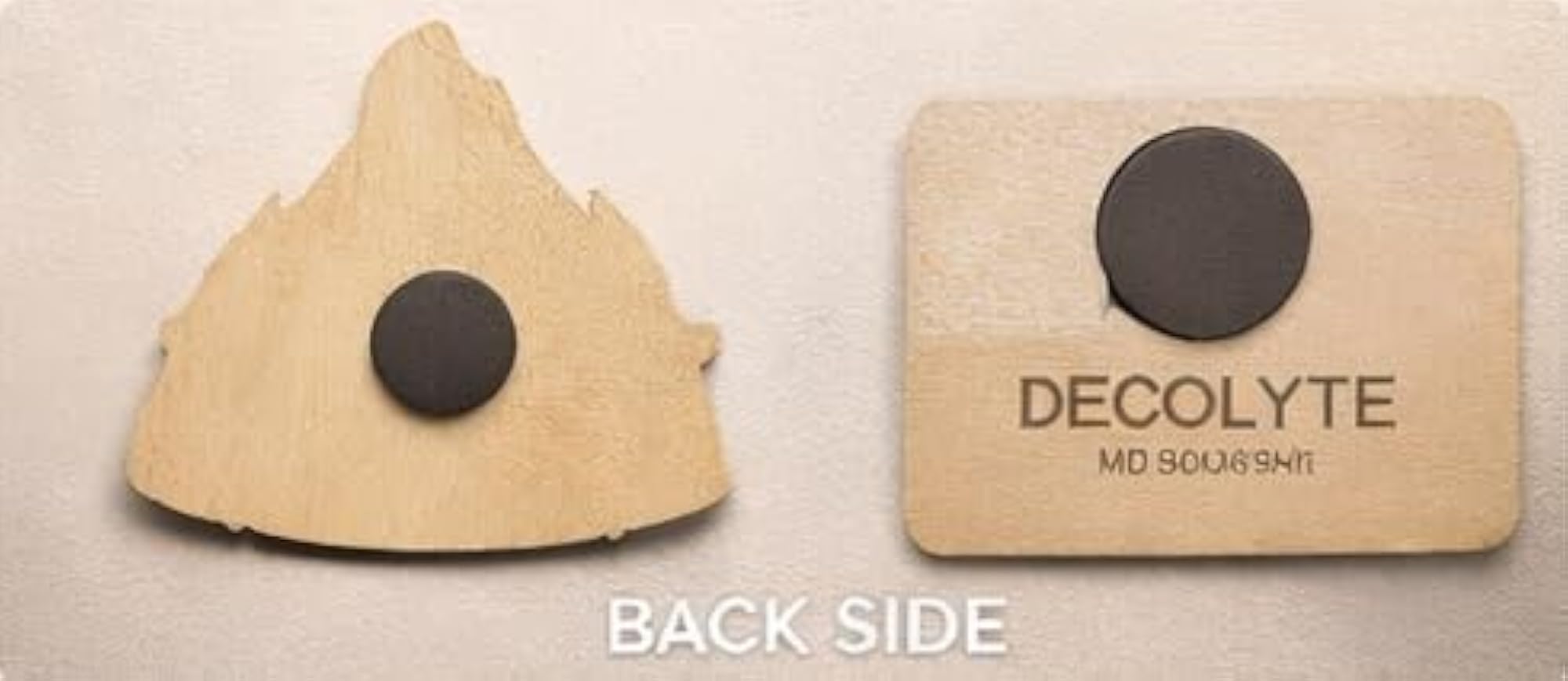 Theme Wooden Fridge Magnet Souvenir for Kitchen Home Decor